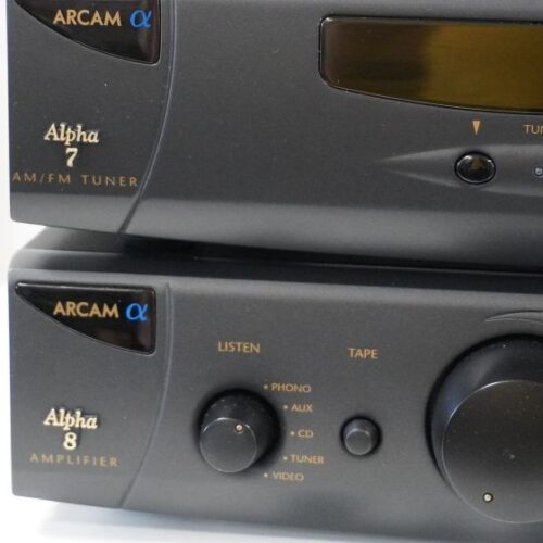 Arcam Alpha 8 Vollverstärker mit Tuner Alpha 7