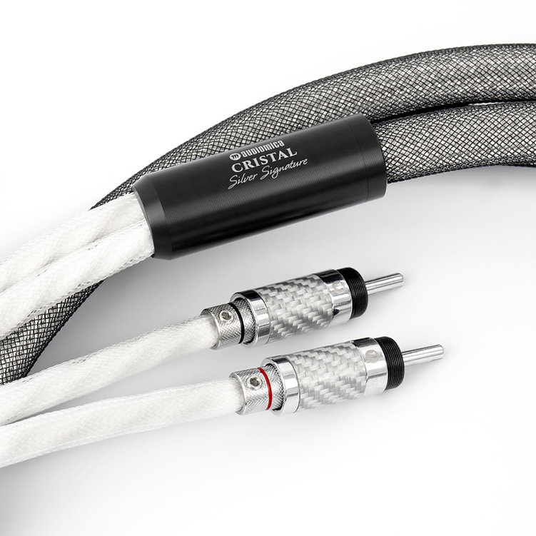 Audiomica CRISTAL Silver Signature Lautsprecherkabel