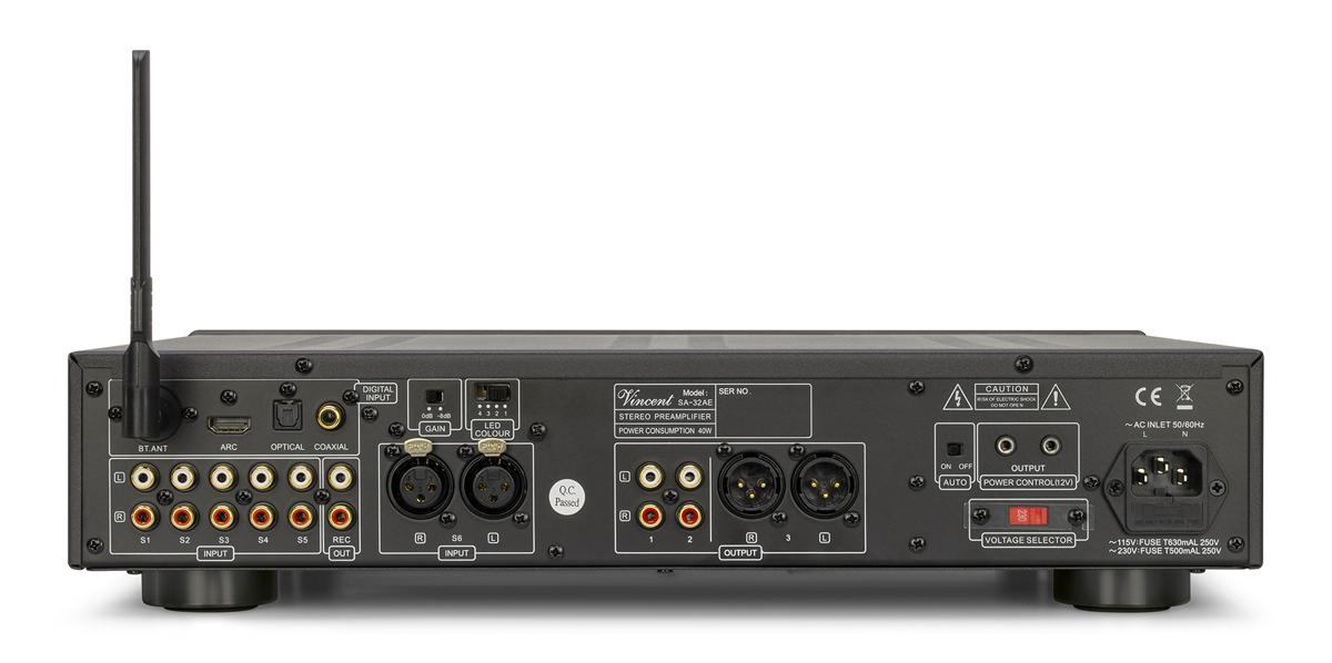 Vincent SA-32AE Stereo Hybrid Vorverstärker – Bild 2
