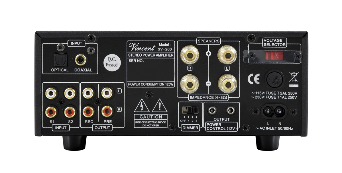 Vincent SV-200 Hybrid Stereo Vollverstärker – Bild 3