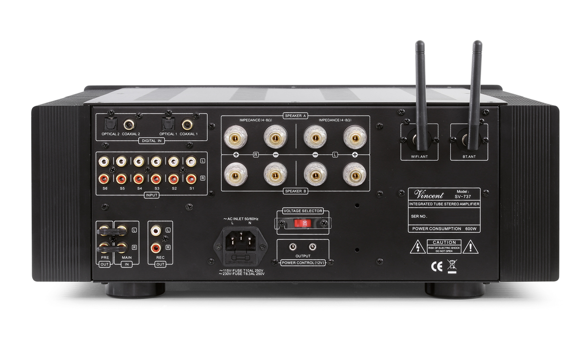 Vincent SV-737 Class-A Hybrid Stereo Vollverstärker – Bild 3