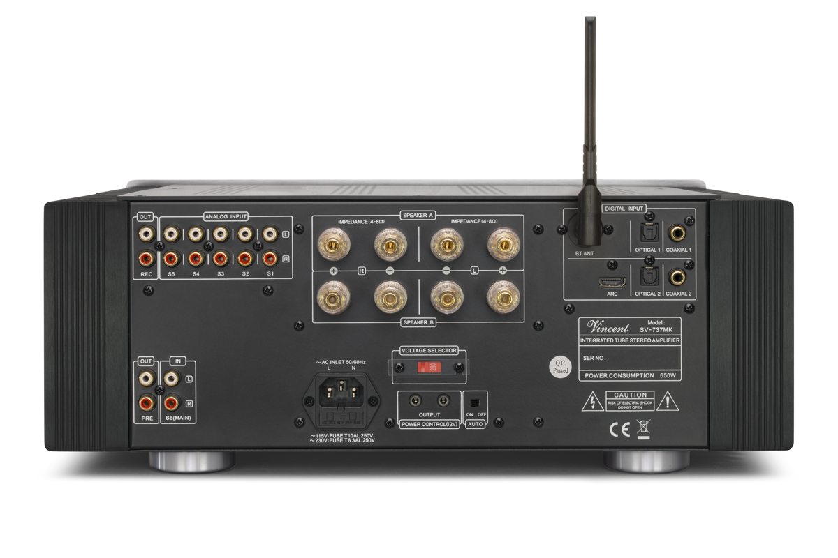 Vincent SV-737 MK II Class-A Hybrid Stereo Vollverstärker – Bild 3