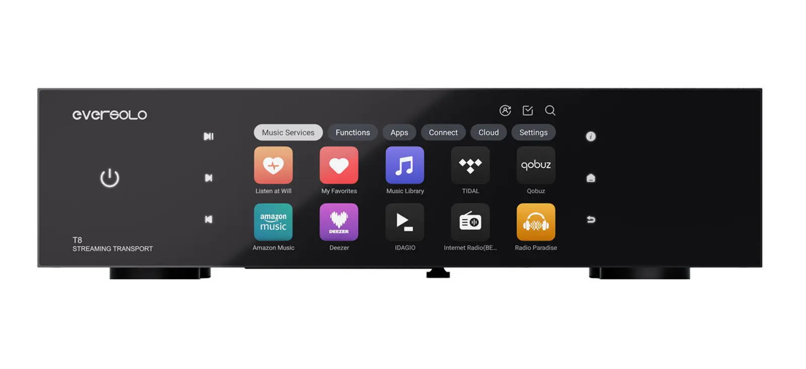 Eversolo T8 Streaming-Transport und Netzwerkplayer